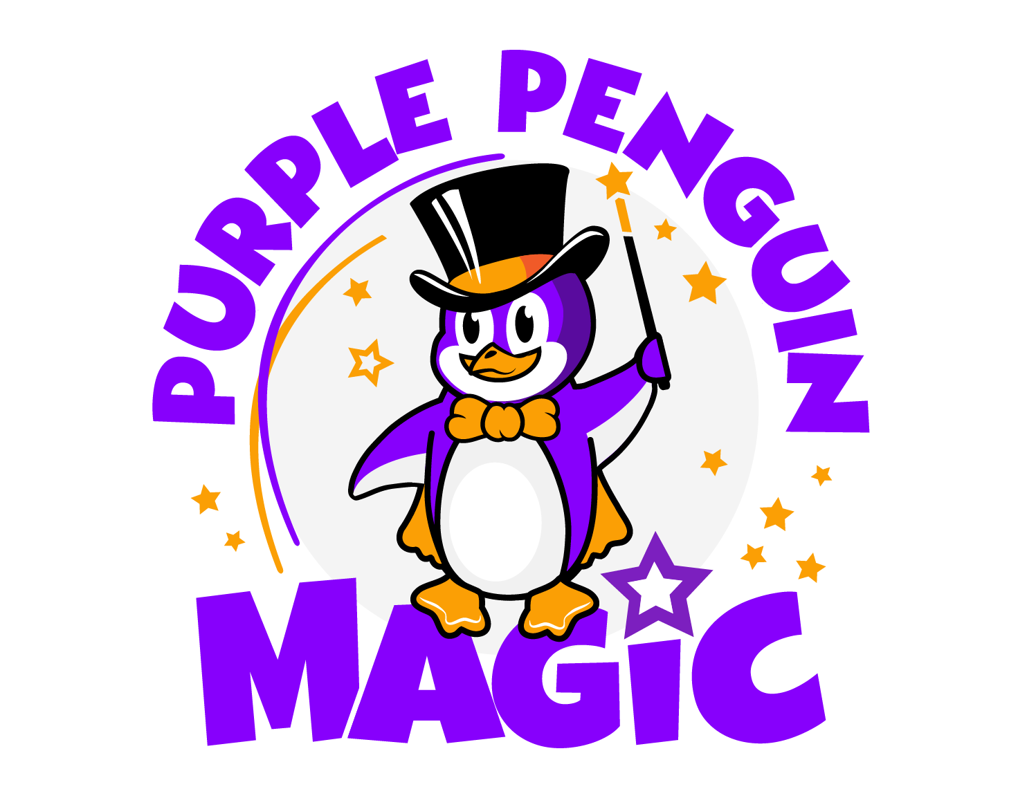 Purple Penguin Magic